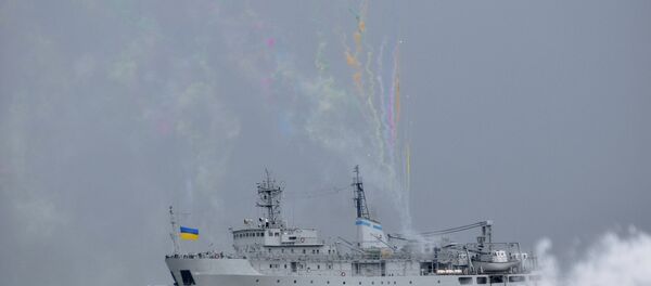 Un buque ucraniano en el mar Negro - Sputnik Mundo