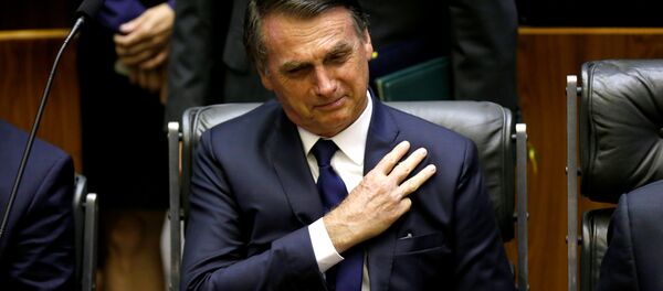 Jair Bolsonaro, presidente de Brasil - Sputnik Mundo
