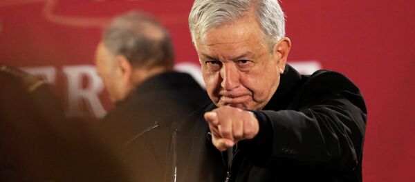 Andrés Manuel López Obrador, presidente de México - Sputnik Mundo