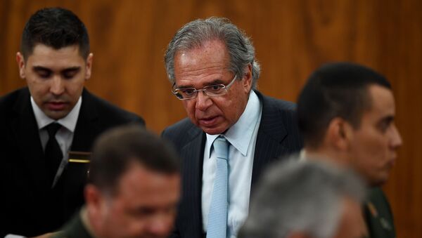 Paulo Guedes, ministro de Economía de Brasil - Sputnik Mundo