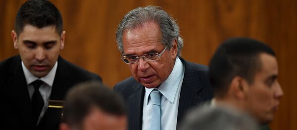 Paulo Guedes, ministro de Economía de Brasil - Sputnik Mundo