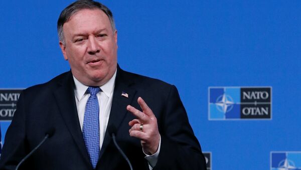 Mike Pompeo, secretario de Estado de EEUU - Sputnik Mundo