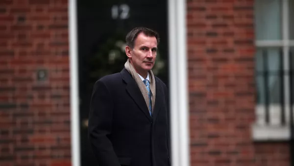 Jeremy Hunt, canciller del Reino Unido - Sputnik Mundo