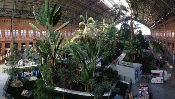 La estación Atocha La estación Atocha - Sputnik Mundo