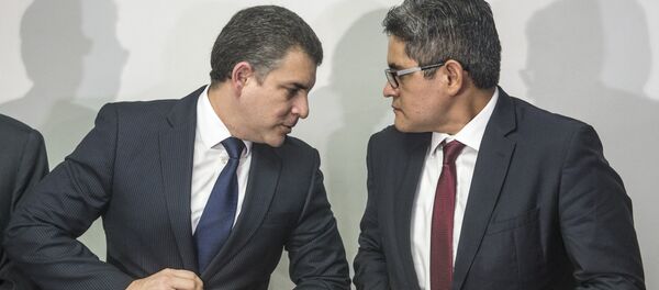 Rafael Vela y José Domingo Pérez Rafael Vela y José Domingo Pérez - Sputnik Mundo