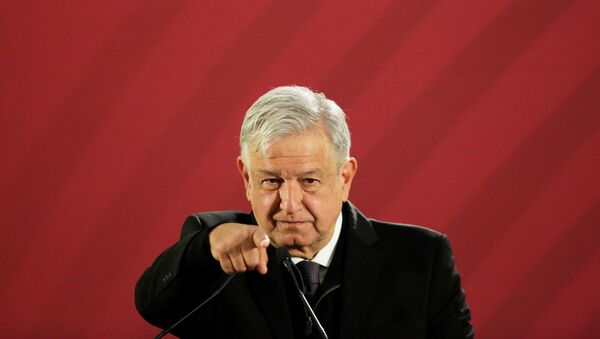 Andrés Manuel López Obrador, presidente de México - Sputnik Mundo