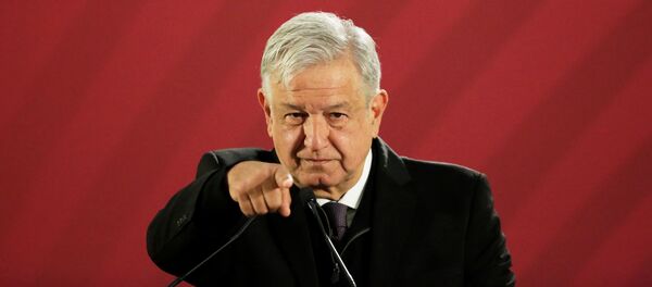 Andrés Manuel López Obrador, presidente de México Andrés Manuel López Obrador, presidente de México - Sputnik Mundo