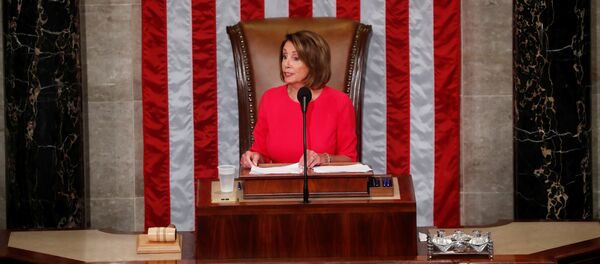 Nancy Pelosi, presidenta de la Cámara de Representantes de EEUU - Sputnik Mundo