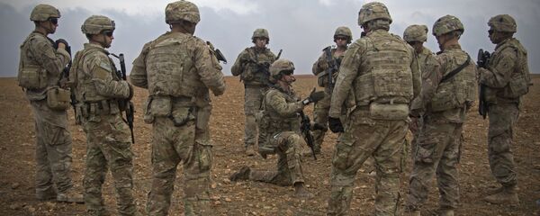 Soldados estadounidenses en Siria (archivo) - Sputnik Mundo