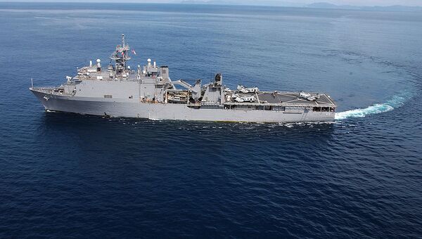 Buque USS Fort McHenry (archivo) - Sputnik Mundo