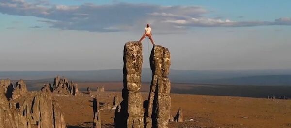 Conoce a un austriaco que decidió 'conquistar' las rocas siberianas - Sputnik Mundo