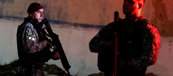 Agentes de la Fuerza Nacional de Brasil - Sputnik Mundo