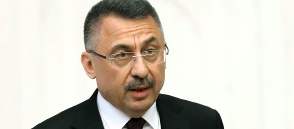 El vicepresidente de Turquía, Fuat Oktay El vicepresidente de Turquía, Fuat Oktay - Sputnik Mundo