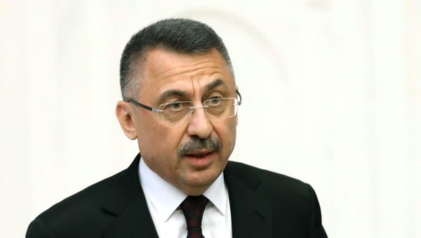 El vicepresidente de Turquía, Fuat Oktay El vicepresidente de Turquía, Fuat Oktay - Sputnik Mundo
