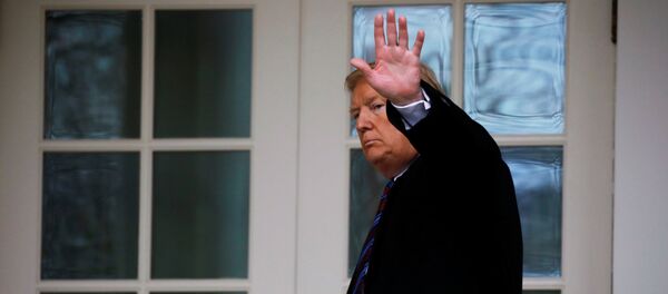 Donald Trump, presidente de EEUU - Sputnik Mundo