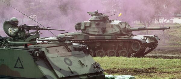 Un tanque M60A3, imagen ilustrativa Un tanque M60A3, imagen ilustrativa - Sputnik Mundo