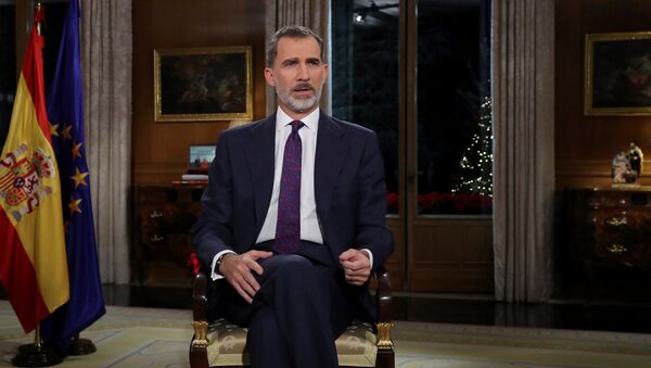 El rey Felipe VI de España - Sputnik Mundo