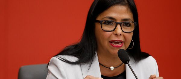 Delcy Rodríguez, vicepresidenta de Venezuela - Sputnik Mundo