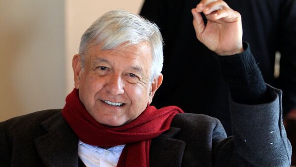 Andrés Manuel López Obrador, presidente de México - Sputnik Mundo