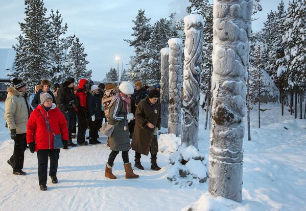 Una aldea saami perdida en la región rusa de Múrmansk - Sputnik Mundo