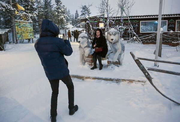 Una aldea saami perdida en la región rusa de Múrmansk - Sputnik Mundo