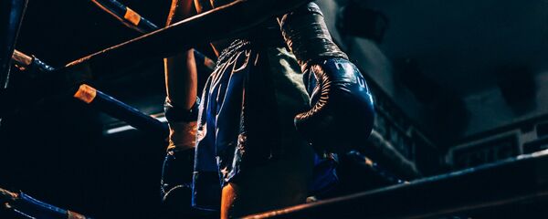 Un luchador de artes marciales mixtas, imagen referencial - Sputnik Mundo