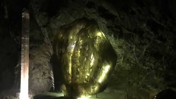 La criptonita en el museo de Las Rocas y Fósiles en Zacatecas, México - Sputnik Mundo