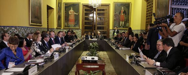 La cumbre del Grupo de Lima en la capital peruana - Sputnik Mundo