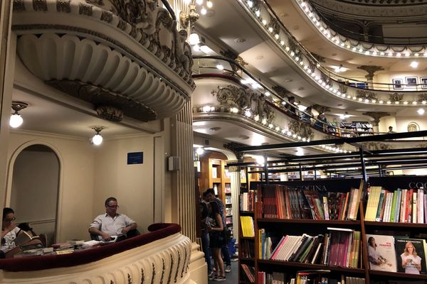 El Ateneo, la librería más linda del mundo. Buenos Aires, Argentina El Ateneo, la librería más linda del mundo. Buenos Aires, Argentina - Sputnik Mundo