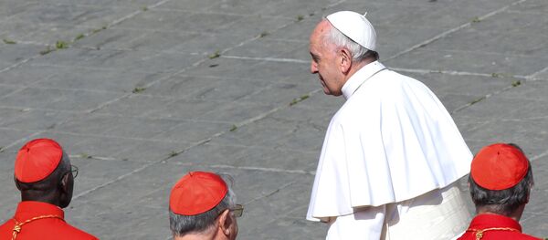 Papa Francisco en el Vaticano - Sputnik Mundo