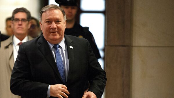 Mike Pompeo, secretario de Estado de EEUU - Sputnik Mundo