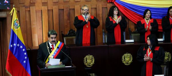 Nicolás Maduro, presidente de Venezuela asume su segundo mandato Nicolás Maduro, presidente de Venezuela asume su segundo mandato - Sputnik Mundo