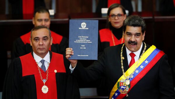 Nicolás Maduro, presidente de Venezuela, asume su segundo mandato - Sputnik Mundo