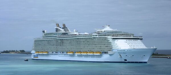 Buque de crucero Oasis of the Seas, foto archivo - Sputnik Mundo