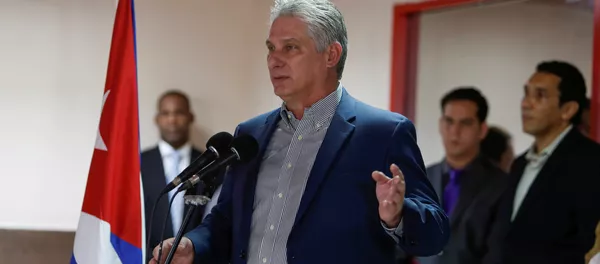 El presidente cubano, Miguel Díaz-Canel Bermúdez El presidente cubano, Miguel Díaz-Canel Bermúdez - Sputnik Mundo