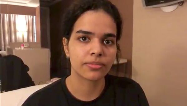 Rahaf Mohammed Al Qunun - Sputnik Mundo