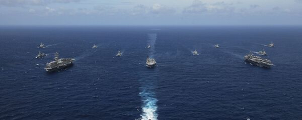 Las maniobras navales en el Golfo de Bengala - Sputnik Mundo