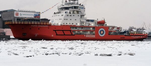 Nuevo rompehielos ruso Andrei Vilkitski - Sputnik Mundo