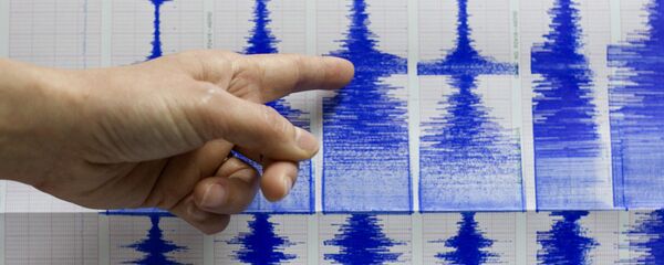 Un sismógrafo Un sismógrafo - Sputnik Mundo