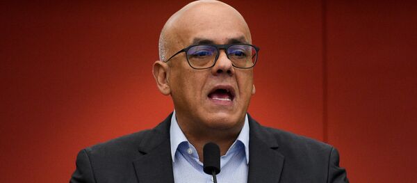 Jorge Rodríguez, ministro de Comunicación e Información de Venezuela - Sputnik Mundo