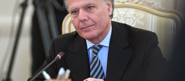 Enzo Moavero Milanesi, el canciller italiano Enzo Moavero Milanesi, el canciller italiano - Sputnik Mundo