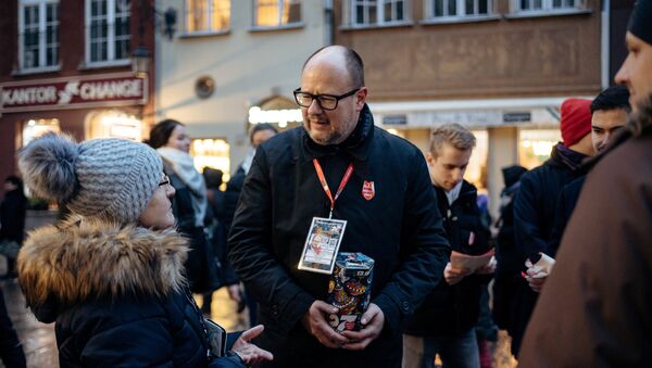 Pawel Adamowicz, el alcalde de Gdansk, Polonia - Sputnik Mundo