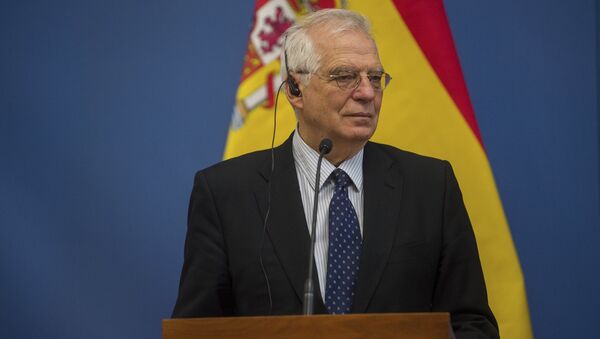 Josep Borrell, ministro de Exteriores español - Sputnik Mundo