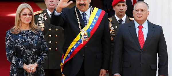 Nicolás Maduro, presidente de Venezuela, antes del discurso ante la Asamblea Nacional Constituyente (ANC) - Sputnik Mundo