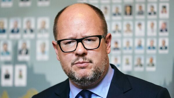 Pawel Adamowicz, el alcalde de Gdansk, Polonia - Sputnik Mundo