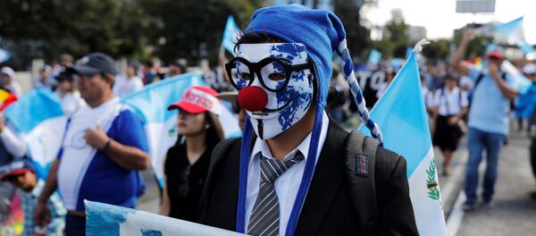 Protestas en Guatemala - Sputnik Mundo