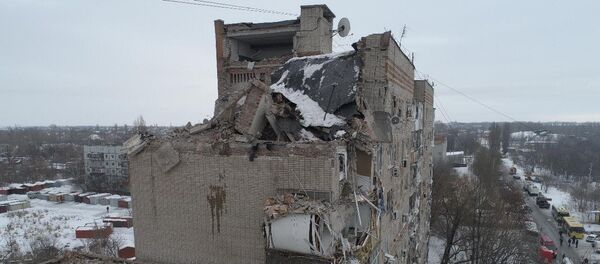 Explosión de gas en Shajti, Rusia Explosión de gas en Shajti, Rusia - Sputnik Mundo