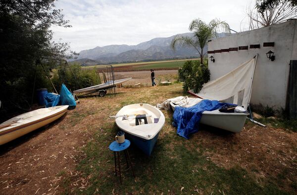 Por primera vez en 2.000 años: la laguna de Aculeo se seca completamente en Chile - Sputnik Mundo