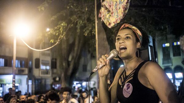 Marielle Franco, consejala brasileña asesinada (archivo) - Sputnik Mundo