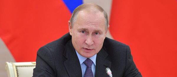 El presidente ruso, Vladímir Putin, en Kaliningrado - Sputnik Mundo